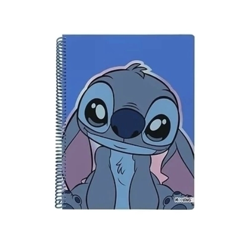 [L65660.4] CUADERNO MOOVING STITCH A4 80 HOJAS (1208244) SEMIRIGIDO ESPIRAL RAYADO