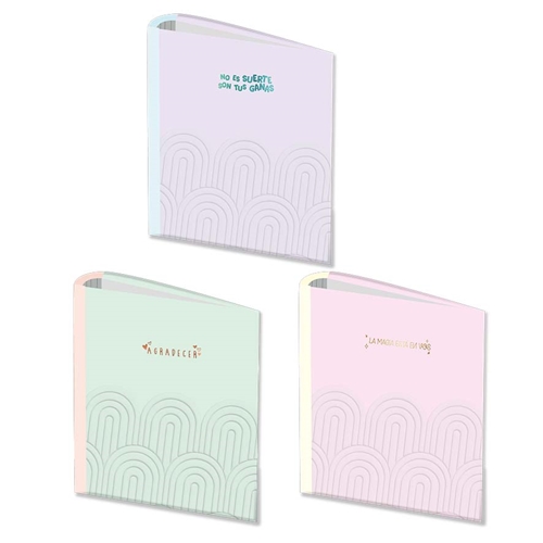 [79129.3] CARPETA 3X40 RY PASTEL N°3 (LP-3007)