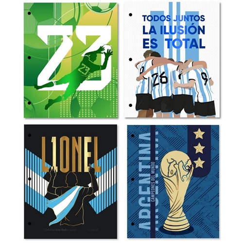 CARPETA CON CORDON REY ARGENTINA N°3 (LP-1011)