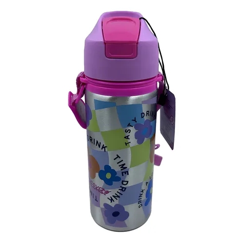 [88249.1] BOTELLA CRESKO 600ML CON PICO Y CORREA ALUMINIO (CK605)