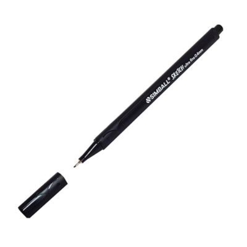 MICROFIBRA SIMBALL SKETCH 0,4MM NEGRO 1 UNID.