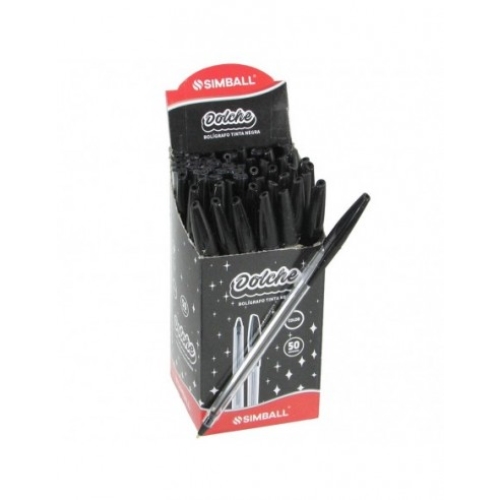 [85806] BOLIGRAFO SIMBALL DOLCHE NEGRO