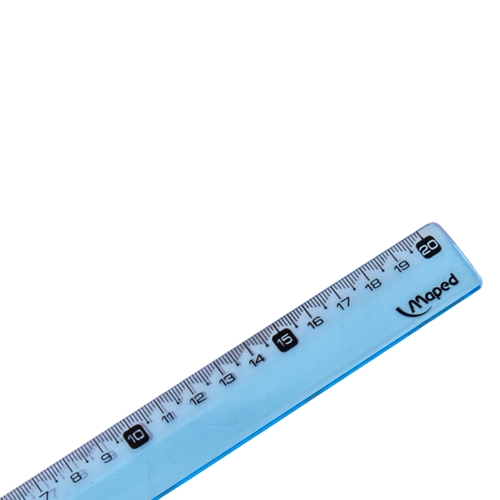 [L24341] REGLA MAPED 20CM CRISTAL CELESTE 1 UNID. (FW14681002)