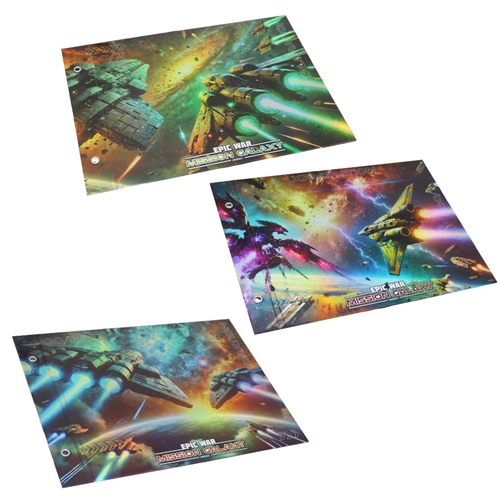 [78709.5] CARPETA REXON EPIC WAR N°5 HOLOSTAMP