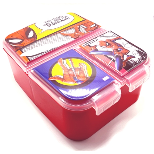 [83103.1] HERMETICO BELGIOCO SPIDERMAN TRES DIVISIONES
