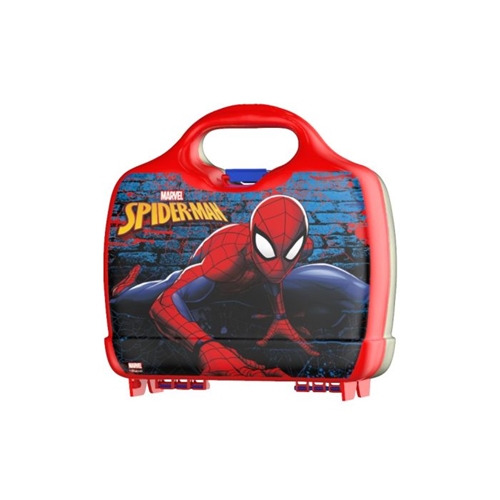 [J75384] LONCHERA BELGIOCO SPIDERMAN PLASTICO