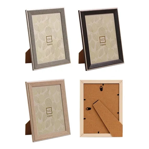 [87242] PORTAFOTOS VGO 13X18 CM SIMIL MADERA Y METAL (PF2214.5)
