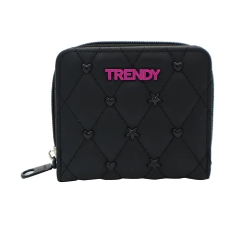 BILLETERA TRENDY P.U. NEGRO 29049