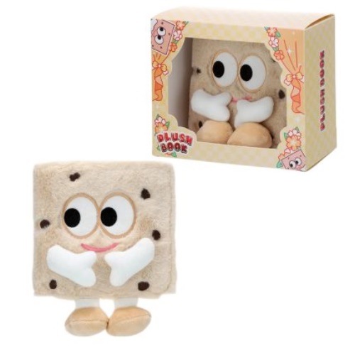 CUADERNO PLUSH BOOK COOKIE PELUCHE BB20383