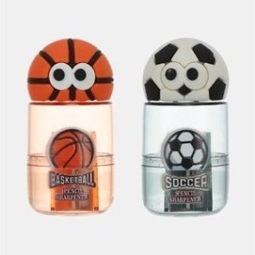 SACAPUNTAS CON DEPOSITO SOFUN PELOTA BASQUET/FUTBOL KM-9383