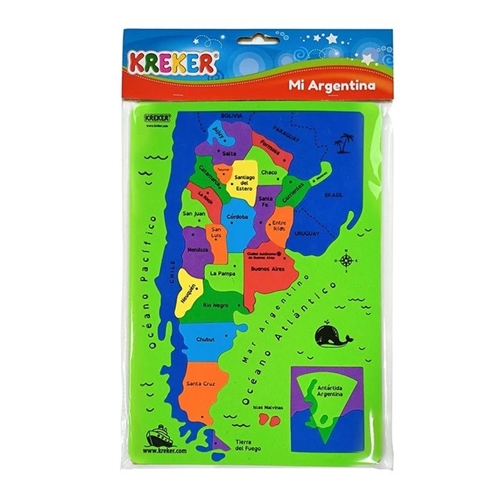 [306635] MAPA KREKER MI ARGENTINA GOMA EVA 320