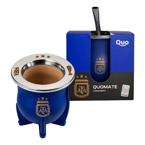 [89258] MATE CAMIONERO QUO AFA CON BOMBILLA CAJA
