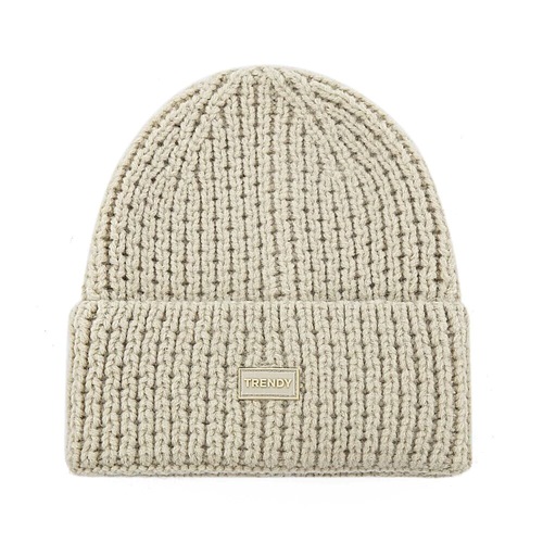 [89377.1] GORRO ROCKY TRENDY ACRILICO BEIGE 31080