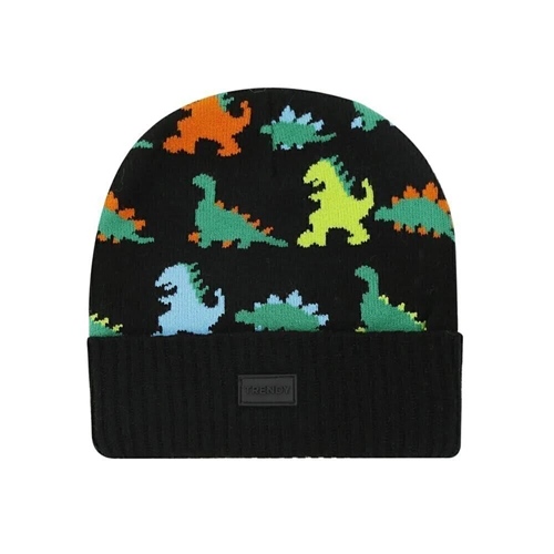 GORRO ROCKY TRENDY KIDS ACRILICO NEGRO 31098