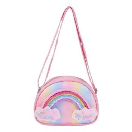 CARTERA TRENDY ARCOIRIS PVC GLITTER 53767