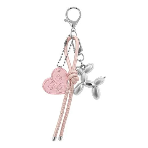 LLAVERO TRENDY PERRO GLOBO ROSA 30782
