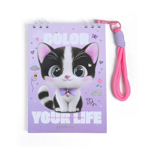 CUADERNO PARA COLOREAR CHIMOLA CAT 48 HOJAS ST108