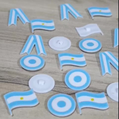 ESCARAPELA BANDERA / LAZO PLASTICA