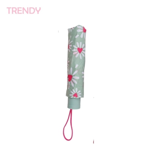 PARAGUAS  TRENDY ESTAMPADO DAMA POLIESTER VERDE 29011