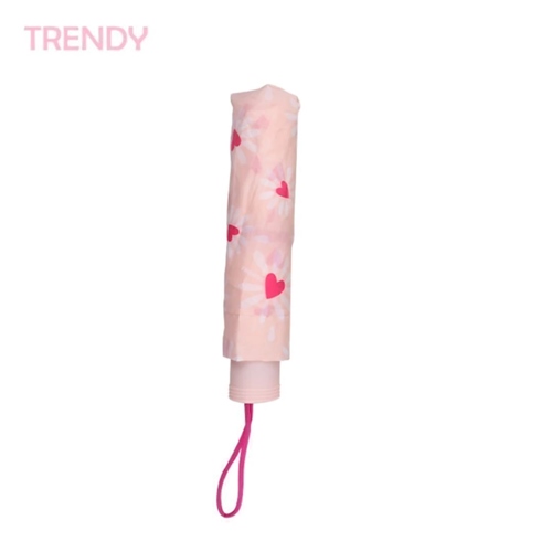 [81922.9] PARAGUAS  TRENDY ESTAMPADO DAMA POLIESTER ROSA 29011