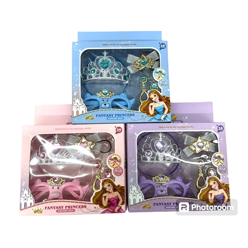 [89550] ACCESORIOS PRINCESA FANTASY PRINCES 4 UNID. SD23598