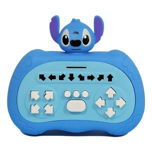 [89511] CONSOLA ELECTRONICA STICH CON LUZ Y SONIDO CELESTE 57039
