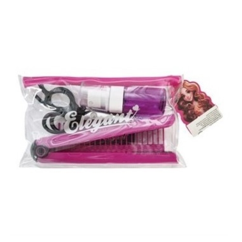 [89422] JUEGO PELUQUERIA  PLANCHITA, TIJERAS Y ACCESORIOS 22003