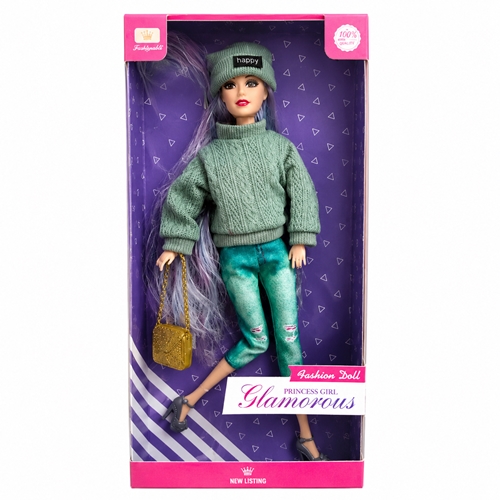 MUÑECA  LOVELYDOLL GLAMOROUS CON ROPA Y ACCESORIOS 1566