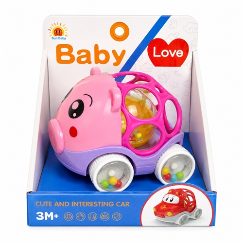 [89163] SONAJERO SUN BABY AUTITO 12,5X10,5CM 3 MODELOS 1061