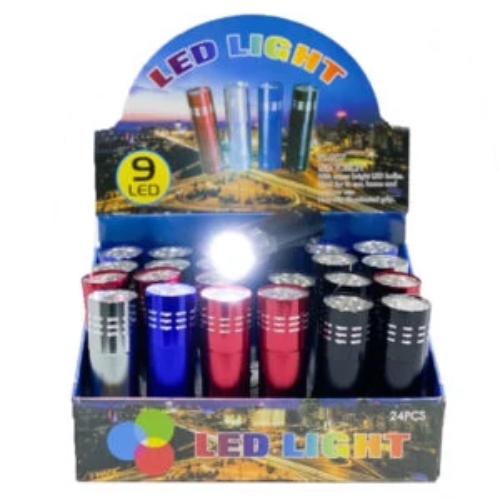 [201248] LINTERNA LED 3 PILAS AAA ALUMINIO