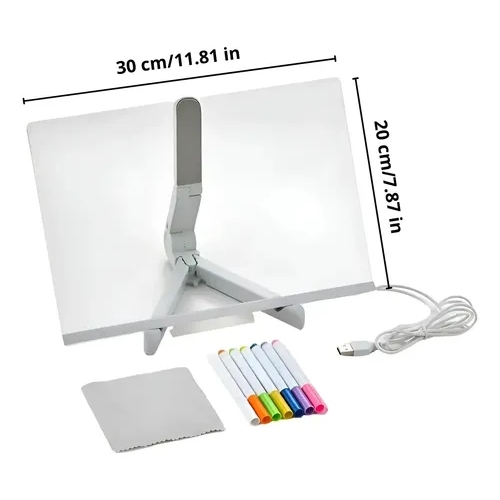 PIZARRA LED OMG CON 7 MARCADORES LED-83053