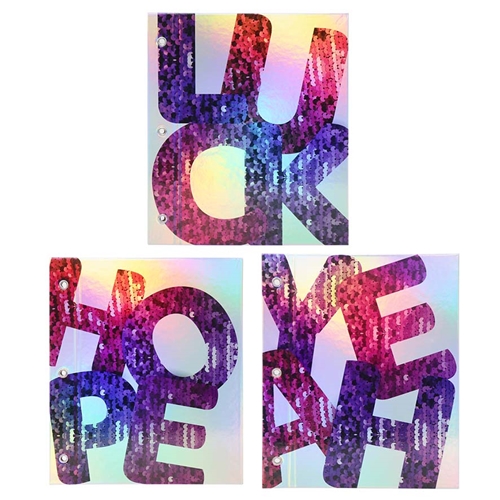 [306509.14] SEPARADORES REXON SHINNING LETTERS N°3 CON POSICIONES 5 UNID.