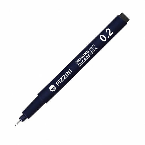 [303348.4] ESTILOGRAFO PIZZINI  0,2 NEGRO DP02NG