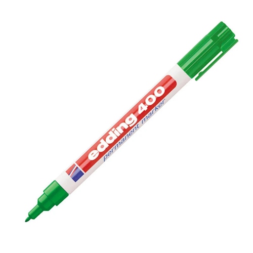 [027921801.1] MARCADOR  PERMANENTE EDDING 400 1MM VERDE 004