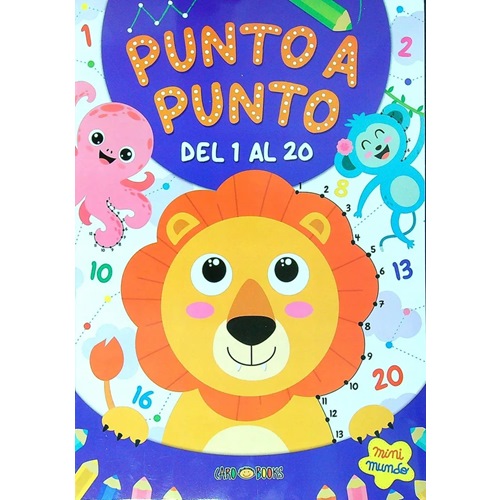 [308091] LIBRO  ARTEMISA  PUNTO A PUNTO 1 AL 20 27X19CM
