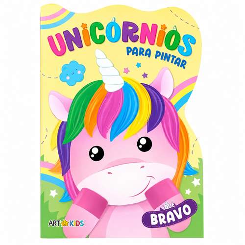 [308150] LIBRO PARA PINTAR ARTEMISA  UNICORNIOS 24X17CM