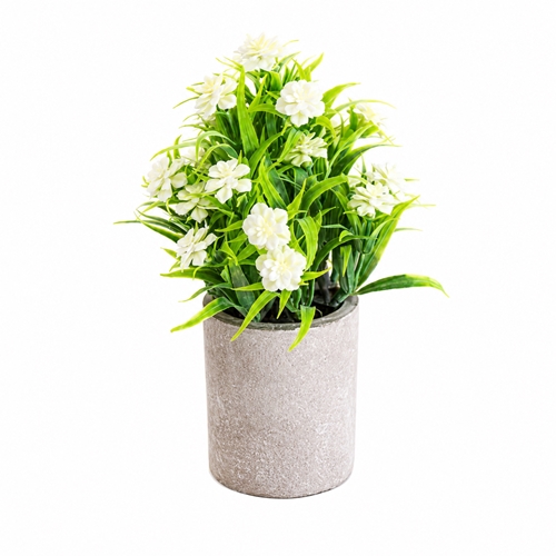 [89302] PLANTA ARTIFICIAL 18CM CON MACETA 046FL8820
