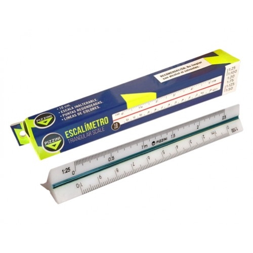 ESCALIMETRO PIZZINI 10CM 1 UNID. 171M