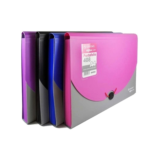 [309269.4] CARPETA CLASIFICADORA SABONIS 408 A4 AZUL M408A