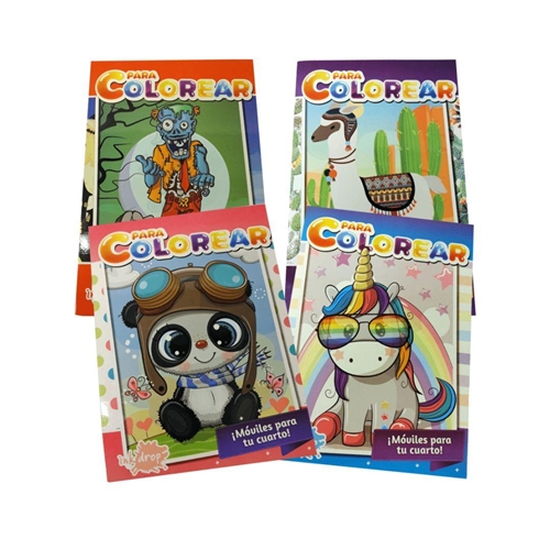 LIBRO PARA COLOREAR INKDROP CATS 566278