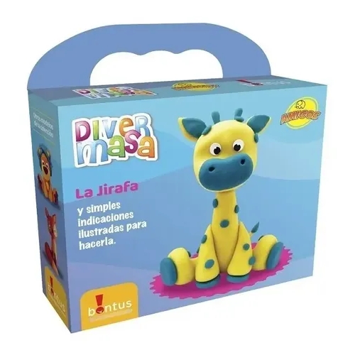 MASA PARA MOLDEAR BONTUS DIVERMASA JIRAFA 462
