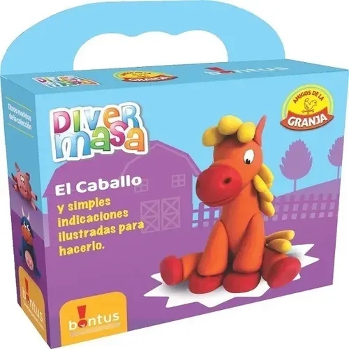 MASA PARA MOLDEAR BONTUS DIVERMSA CABALLO 468