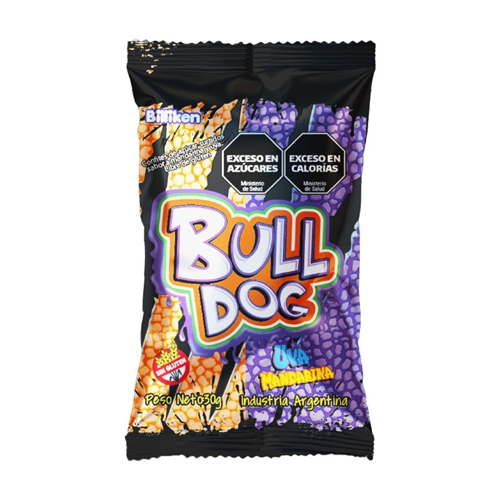 CONFITES BILLIKEN BULLDOG UVA/MANDARINA 30 GR
