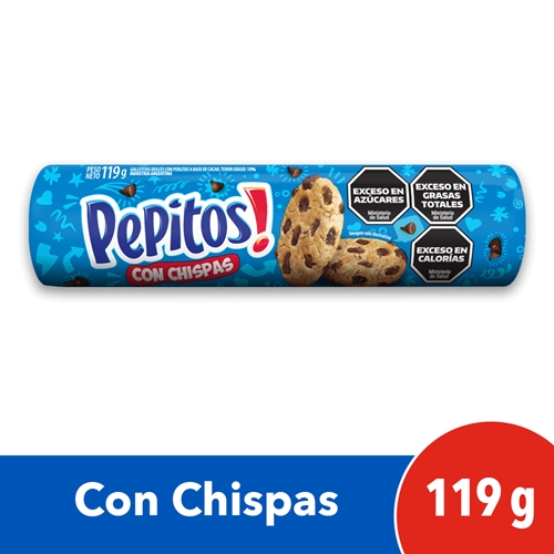 GALLETAS PEPITOS CON CHISPAS 119 GR