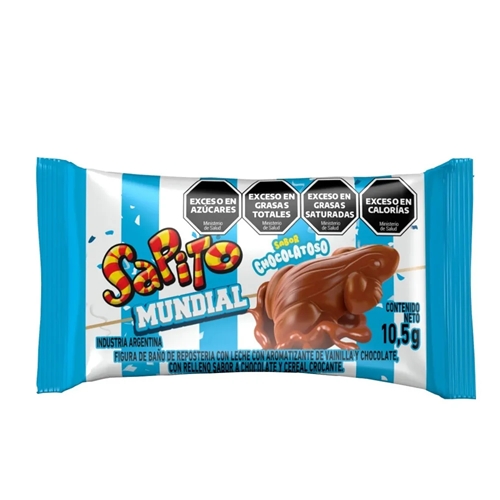 CHOCOLATE SAPITO MUNDIAL CHOCOLATOSO 10,5 GR
