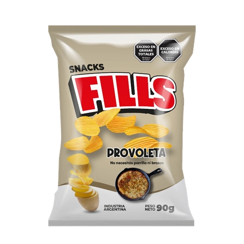 PAPAS SNACK FILLS PROVOLETA 90 GR