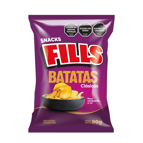 SNACK FILLS BATATAS CLASICAS 90 GR
