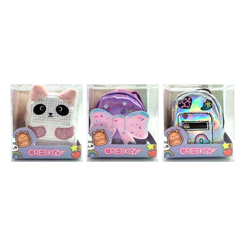 MONEDERO CRESKO MINI BAG DISEÑOS SURTIDOS CAJA PLASTICA 1 UNID. CK880