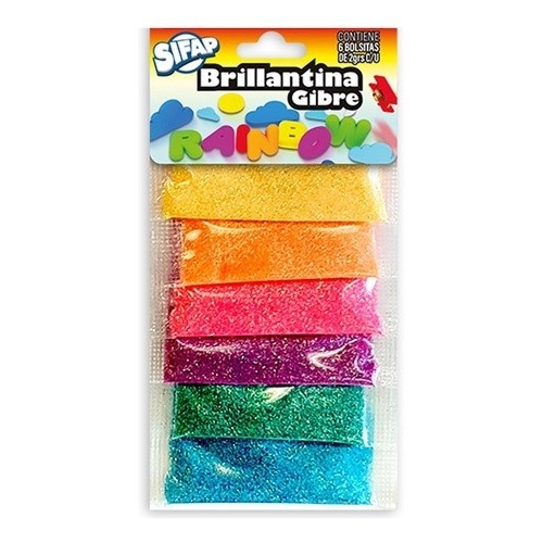 GIBRE SIFAP RAINBOW BLISTER 6 UNID.