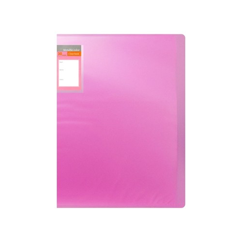 CARPETA ORGANIZADORA KATANA A4 30 FOLIOS PP ROSA 515112